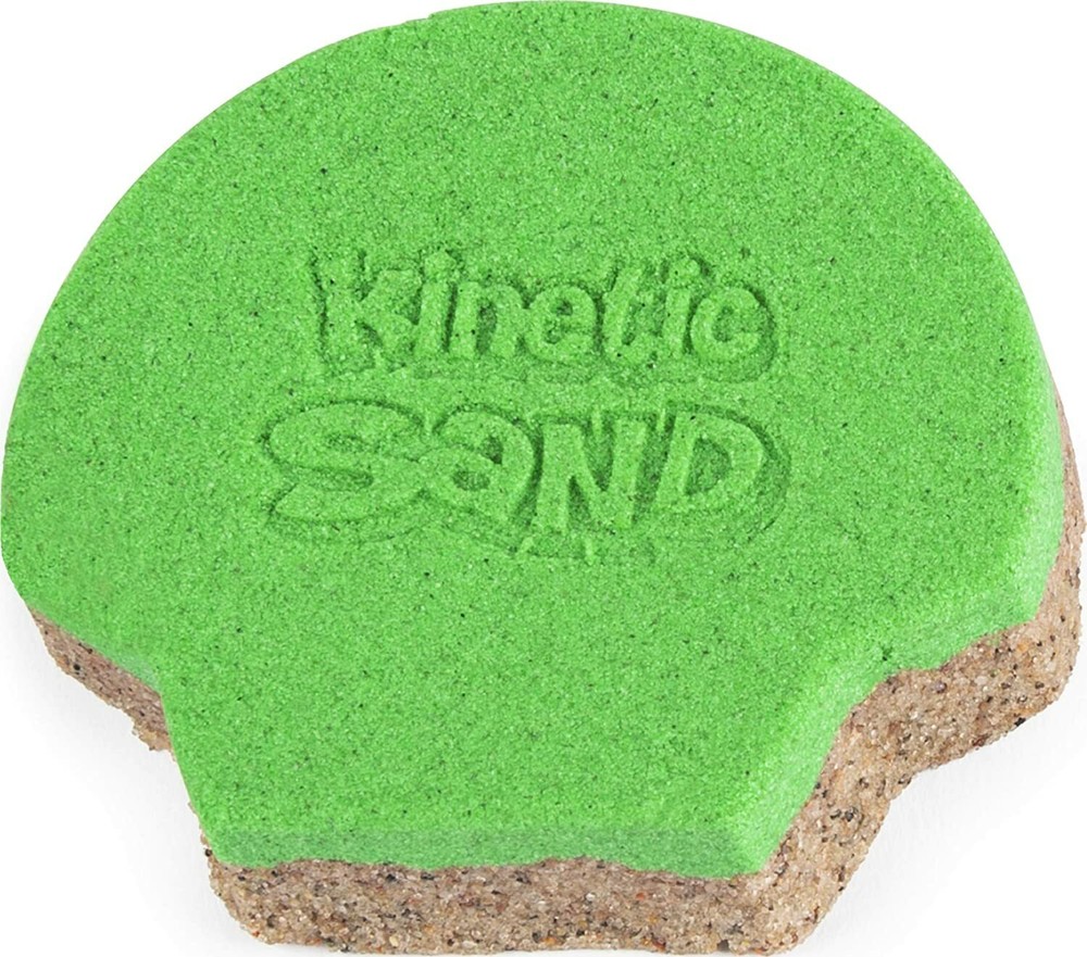 Kinetic Sand Seashell Green 4.5 oz Container, NEW