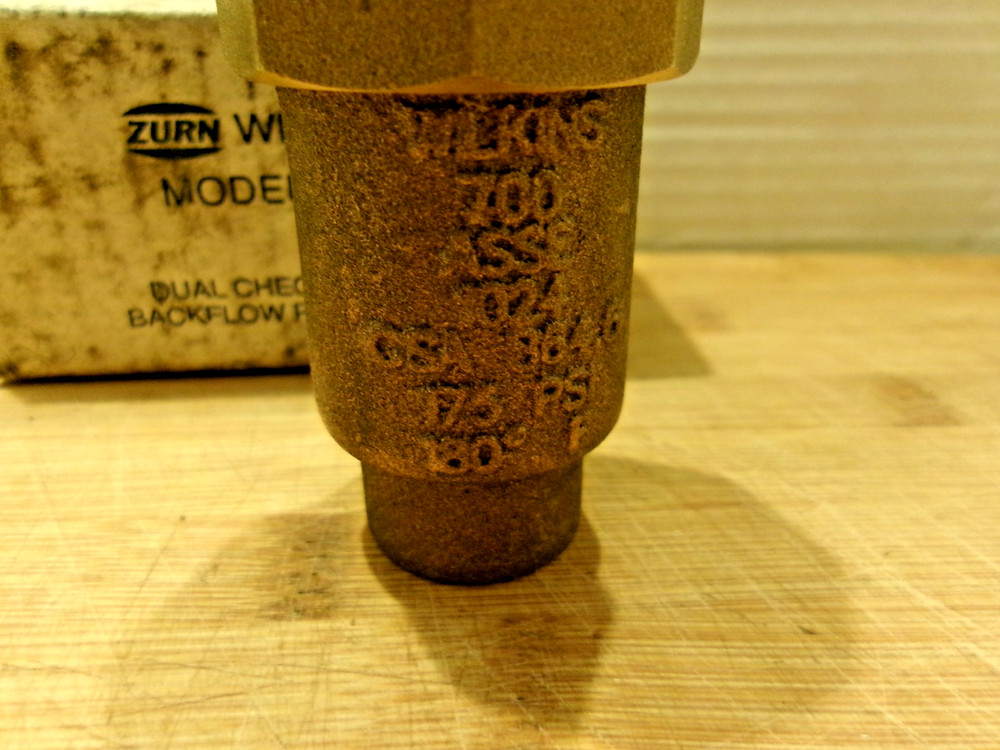 Wilkins Model 700 Dual Check Valve Check Value NOS