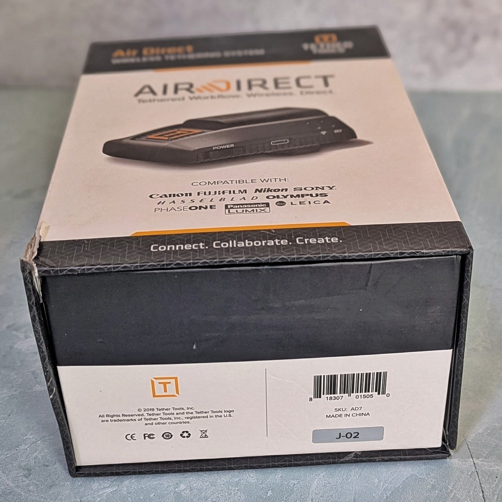 Tether Tools AD7 Air Direct Wireless Camera Tethering System - Complete TESTED