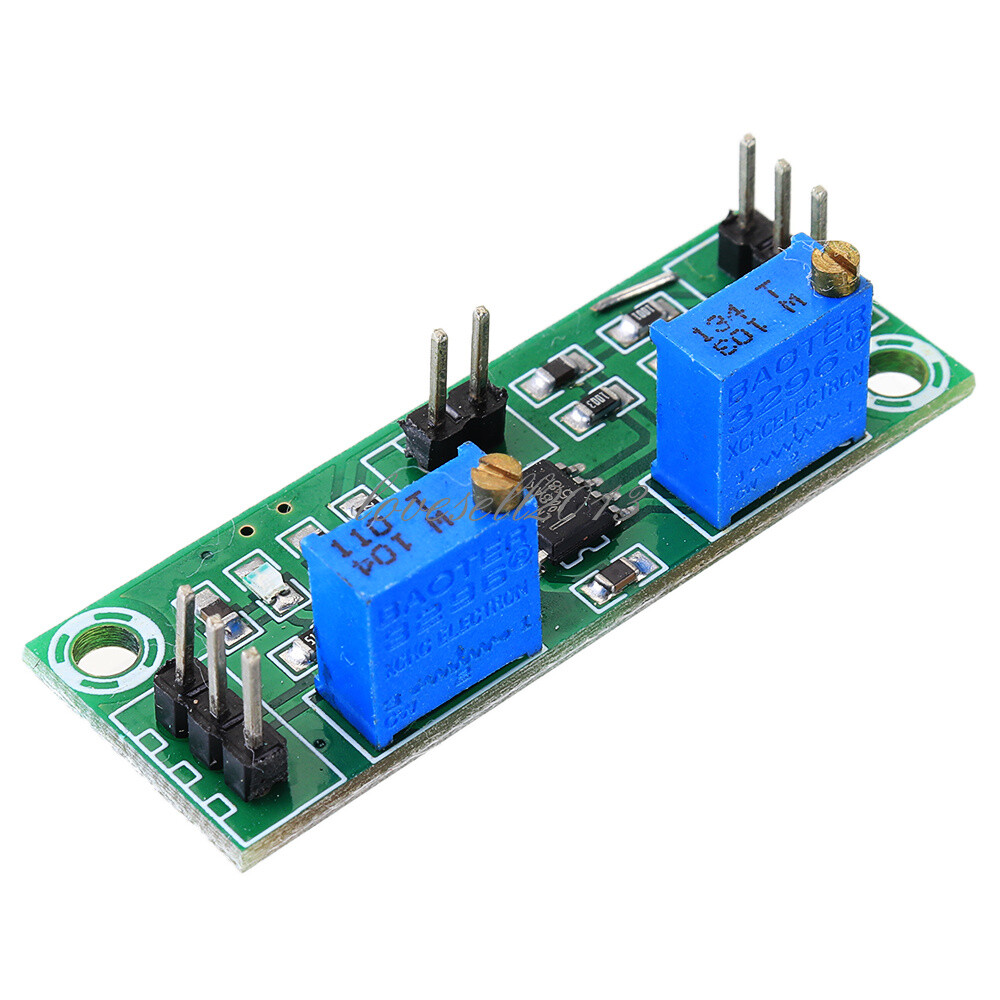 1X LM358 DC Weak Signal Amplifier Voltage Amplifier Two-Stage Operational Module