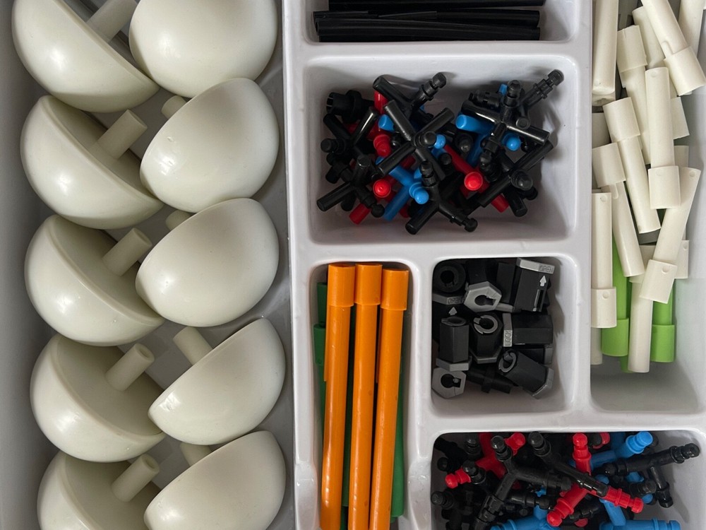 Framework & Space Filling Molecular Model kits for chemistry. 