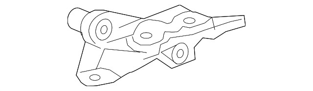 Genuine GM Passenger Side Engine Mount Bracket 13248477