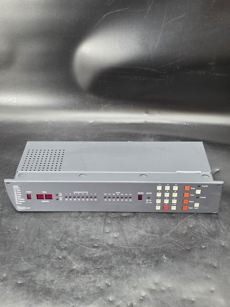 Rauland 2524 Master Clock Intercom Control System ( For Parts )