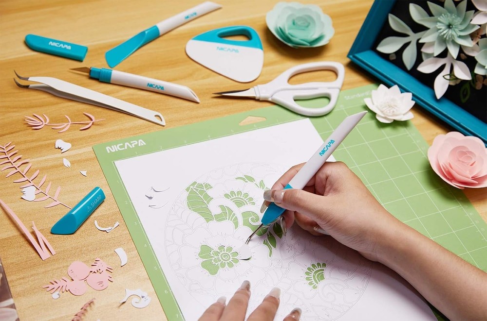 Comprehensive Vinyl Weeding Tool Set for Craft Projects