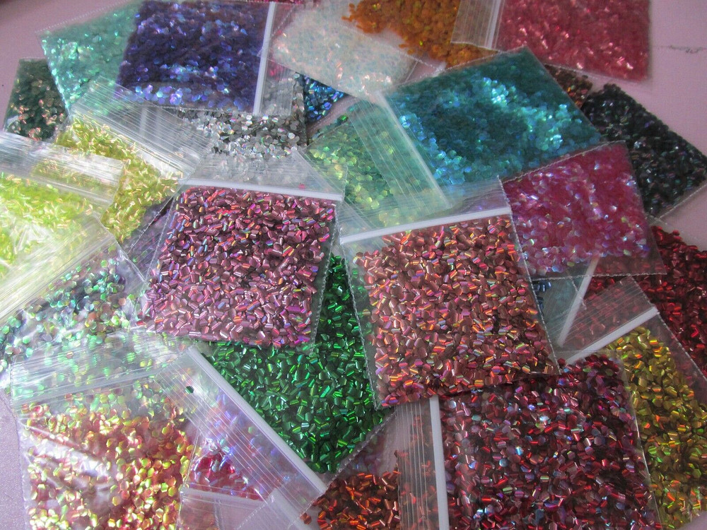 32 pieces Mermaid fish scales glitter bundle