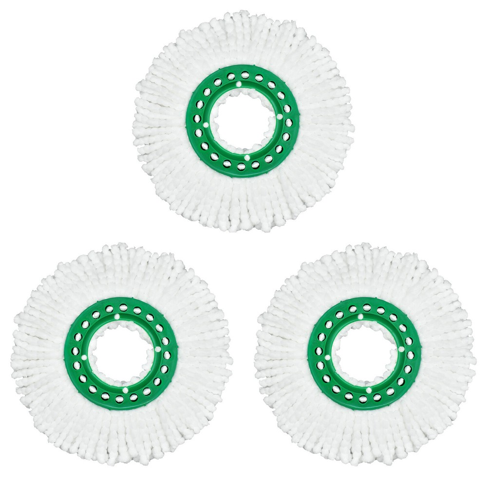 Round Microfiber Mop Cloth Mop Head Accessories for Libman Tornado Spin Mop