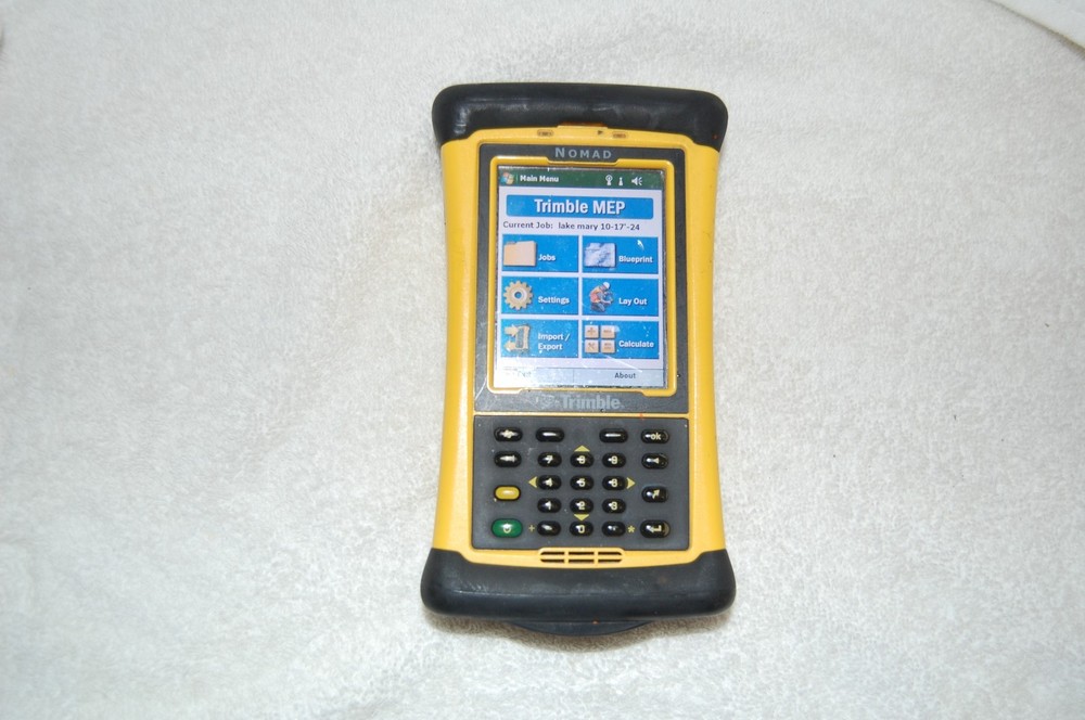 TRIMBLE DATA COLLECTOR WITH MEP SOFTWARE