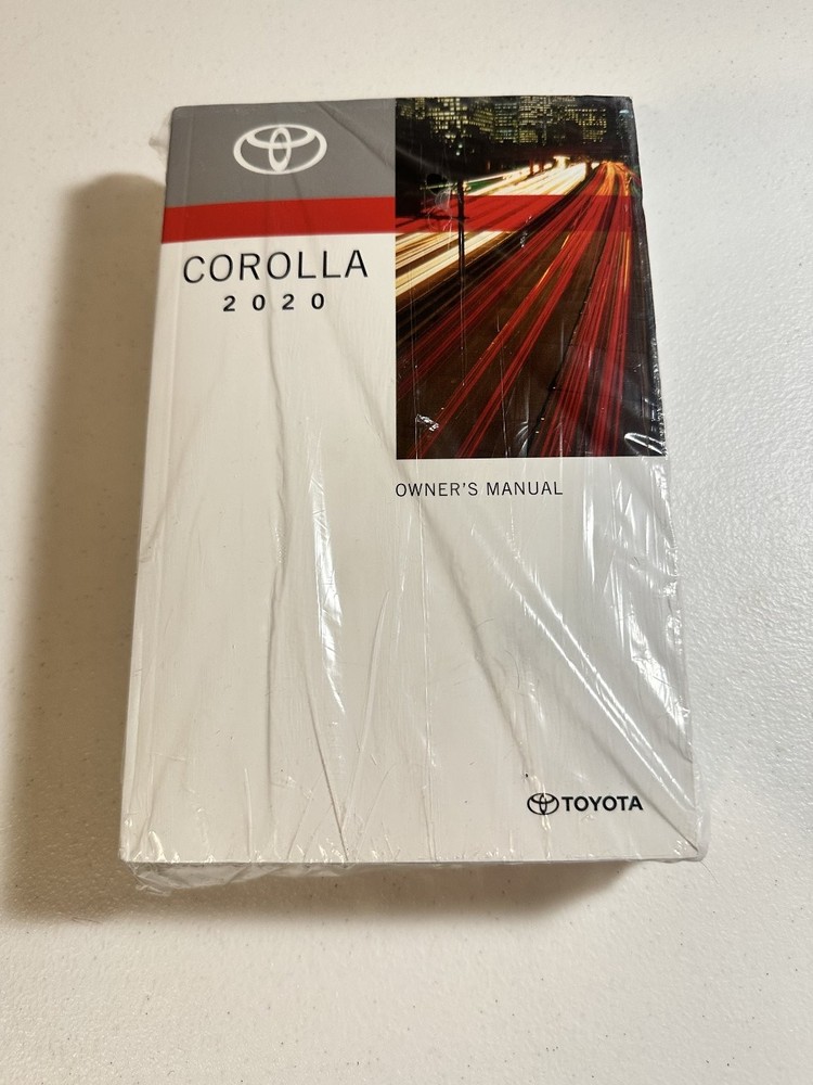 Toyota Corolla Owner's Manual 2020