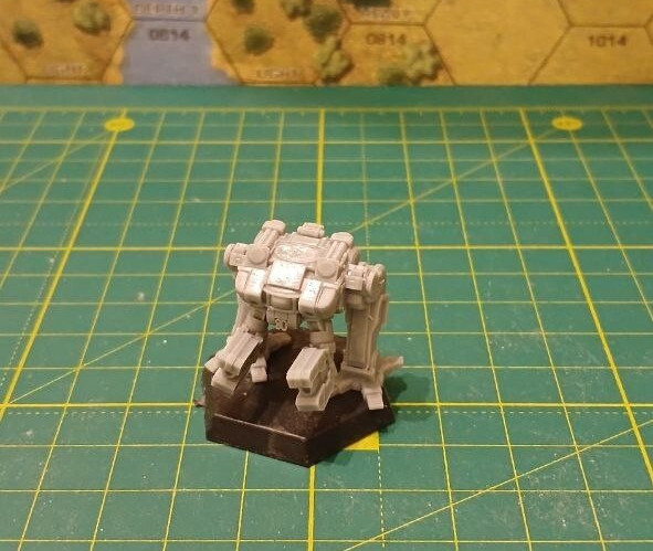 Hermit Crab, battletech game miniature