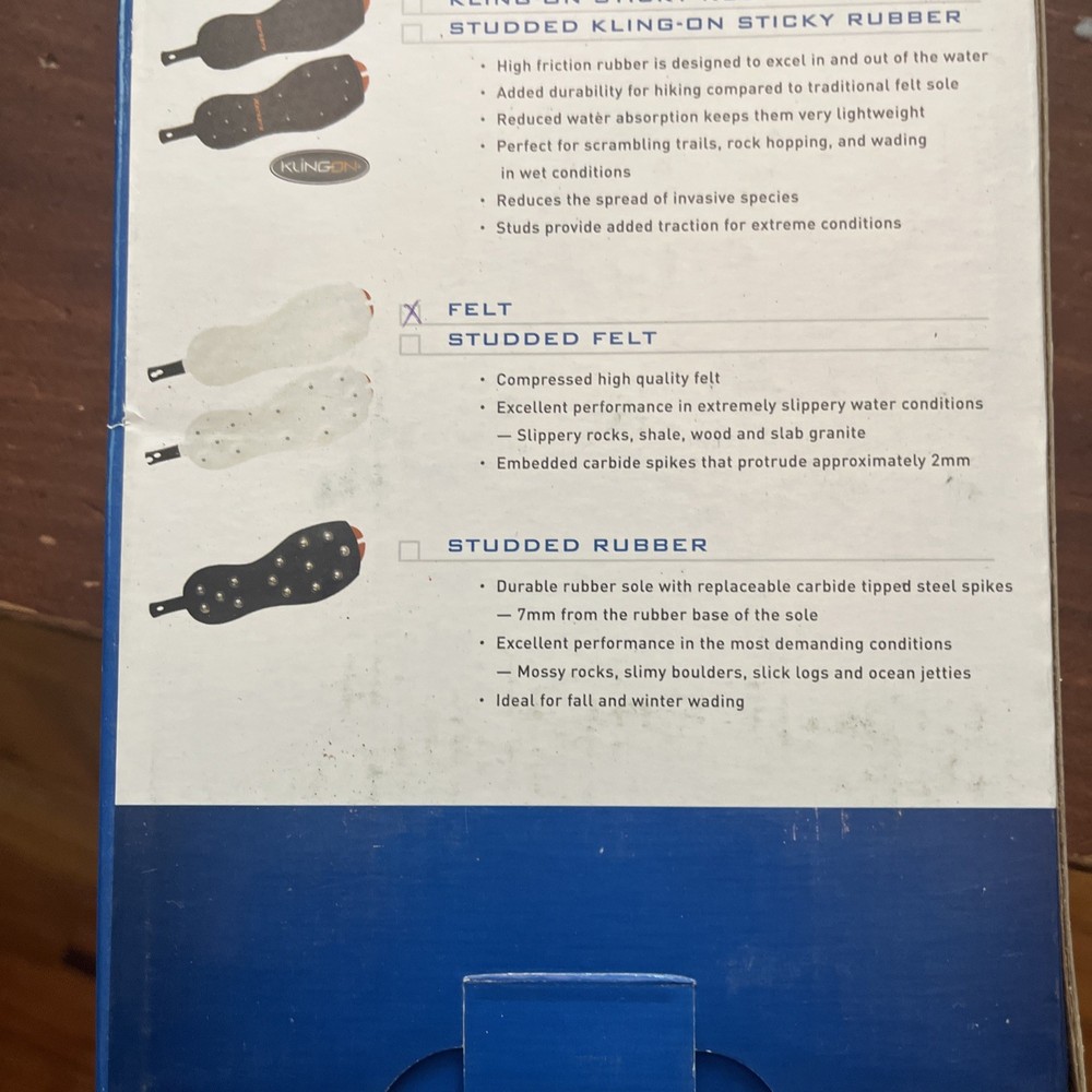 Korkers OmniTrax Interchangeable Sole System Vibram 11