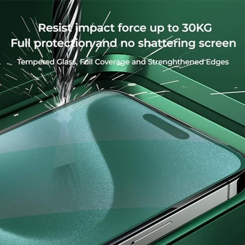 Anti Blue Light Screen Protector for 3 Pack Blue Light Blocking iPhone 15