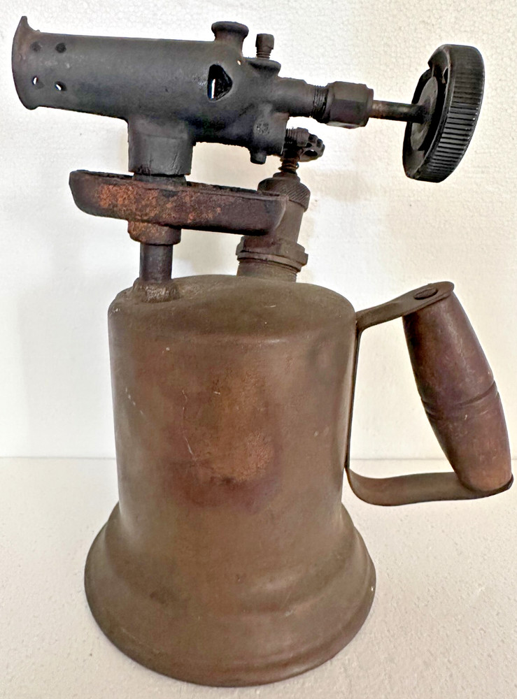 Vintage Brass Welding Blow Torch Untested