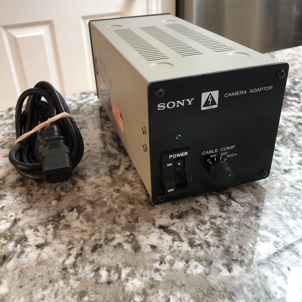 Sony CMA-D7 Camera Adaptor CCTV Security Power Supply AC 120v