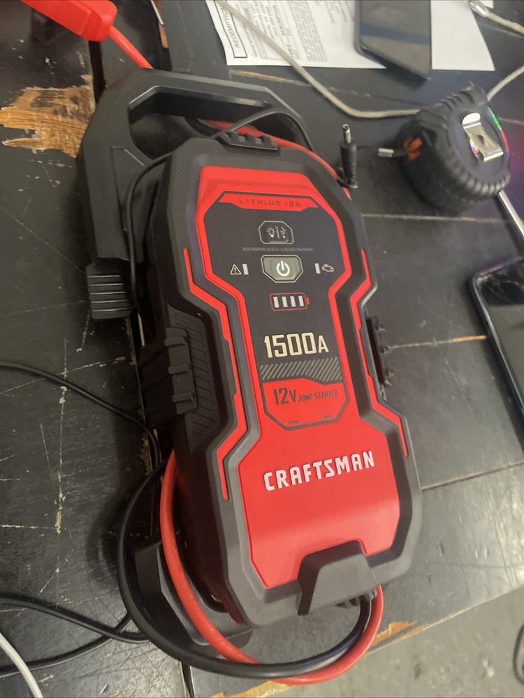 Craftsman Jump Starter Box 1500a 12volt