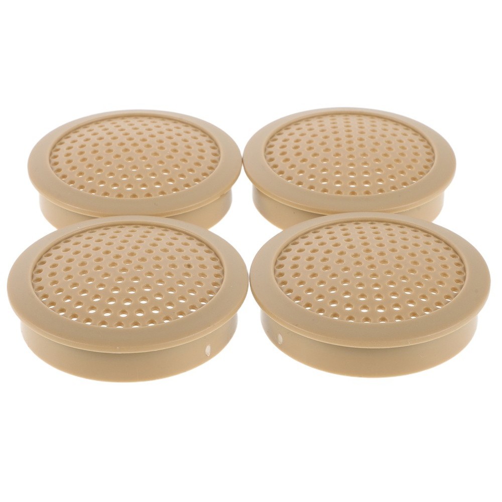 4 Pcs Horn Mesh Protector Car Stereo Speaker Covers Plastic Protective Grill