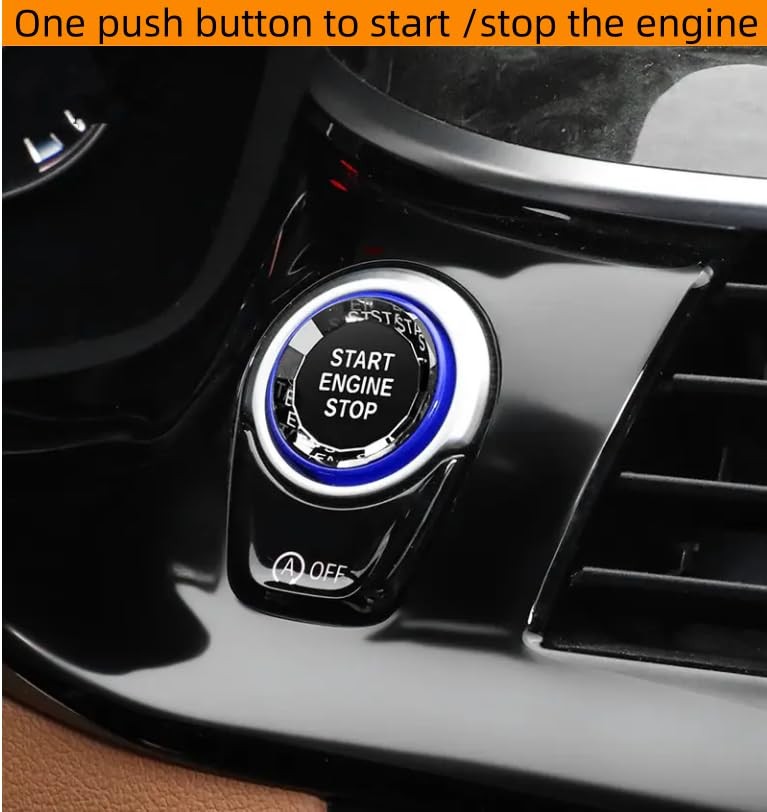 Push to Start Ignition Kit Smart RFID Push Button Engine Starter Kit, Keyless