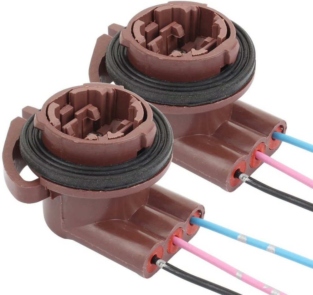 Universal Pigtail Wire Female Socket 3157 U Two Harness Back Up Reverse Replace