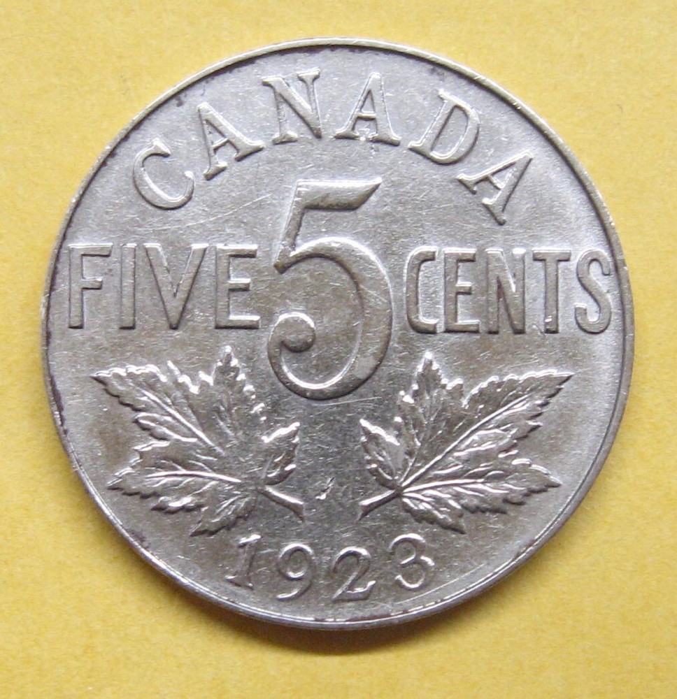 1923 Canada Nickel Take a Look