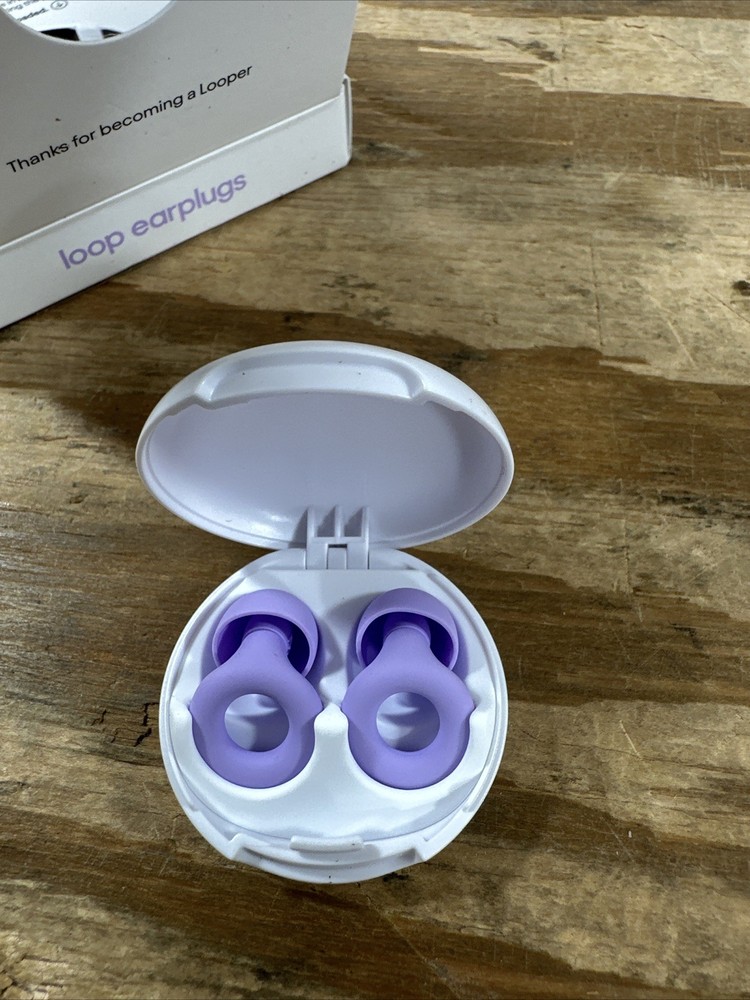 Loop Quiet 2 Ear Plugs For Noise Reduction - 14dB - Color - Violet - Open Box