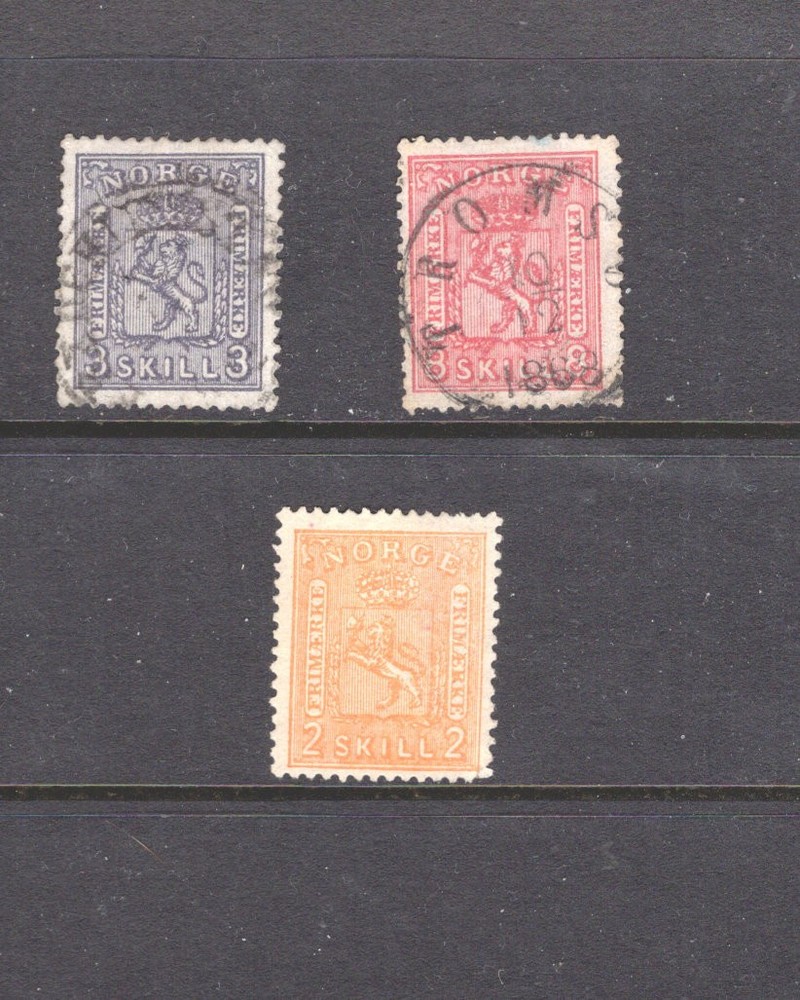 Norway   13,15   used  ,  12  unused