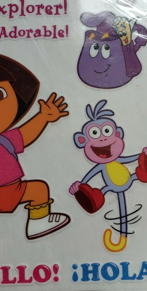 Dora The Explorer Rub-ons