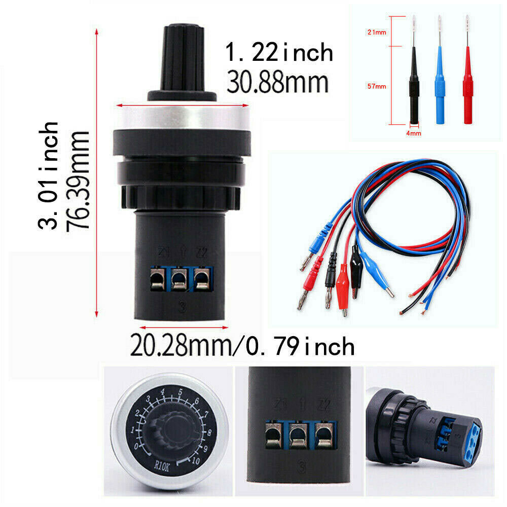 Auto Signal Simulator Repair Tester Analog Adjustable Resistor sensor Diagnose