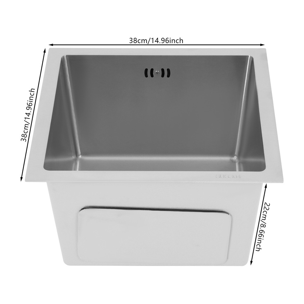 Multifunctional Kitchen Sink Undermount Sink Stainless Steel Rectangular Sink ﻿