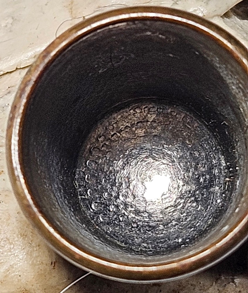 Victorian Era Sterling Silver Star Pattern Thimble Antique Sewing Accessory