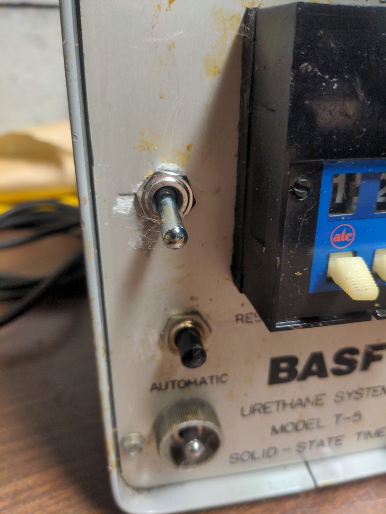 For Repair - BASF Urethane Systems Solid State Timer Model T-5 Foam Dispense