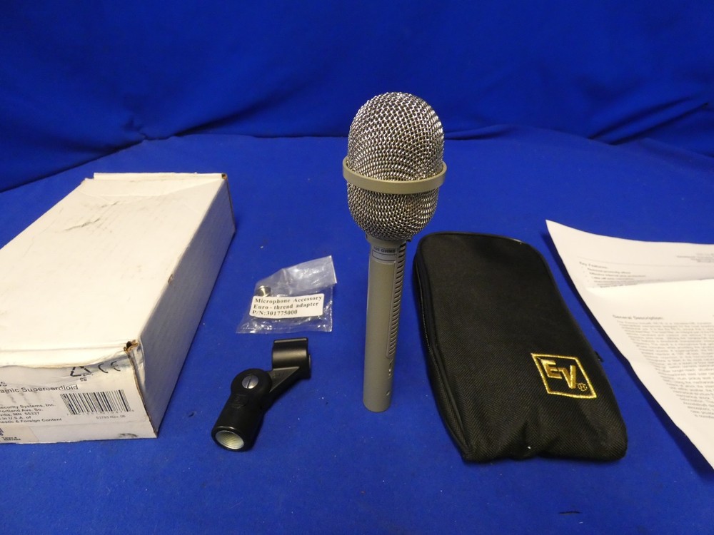 Electro Voice RE16 Variable-D Dynamic Supercardioid Microphone, New-Open Box