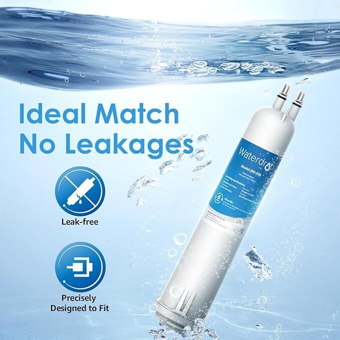 Waterdrop Refrigerator Filter, Replacement for Kenmore® 46-9083, 46-9030, 6 Pack