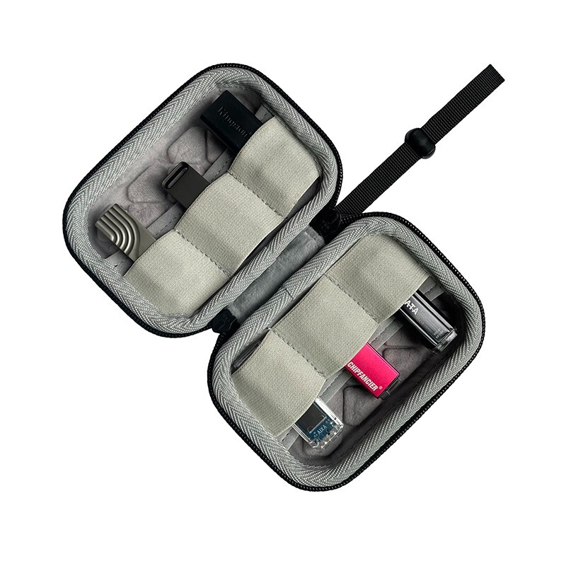 Storage Box Organizer Case For 6 PCS Memory Stick U Disk USB Flash Drive Holder