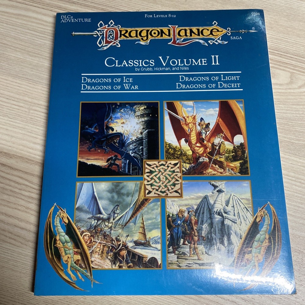 DLC2 Classic Volume 2 Dragonlance Dungeons And Dragons