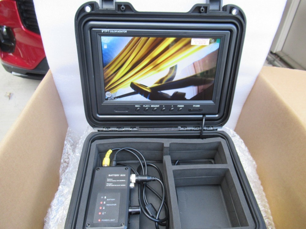 VEVOR Pipe Inspection System w/9in sewer camera Screen Cable WP9600A 300'