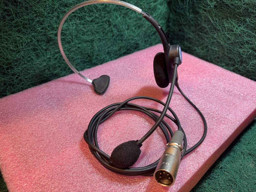 Clear-Com CC-26K-X4 Intercom Headset with 4Pin MALE XLR Cable