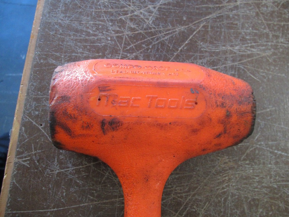 Mac Tools 56 Oz Dead Blow Hammer Orange CH58DS