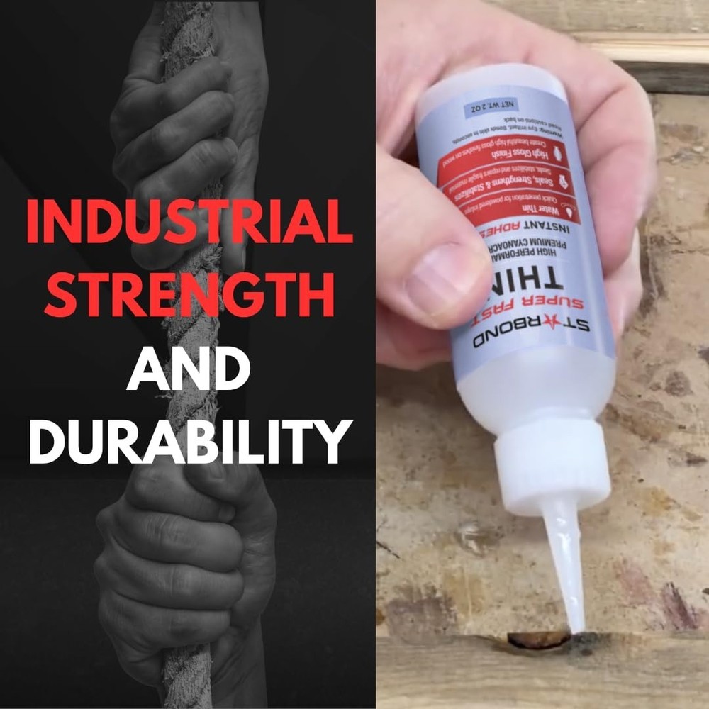 Starbond CA Super Glue Refill Kit, 16oz