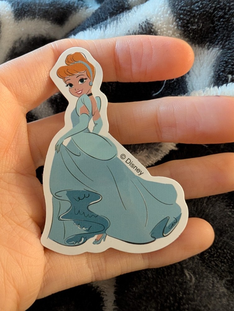 Cinderella, Disney, Princess, Sticker