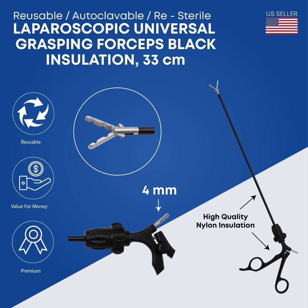 Laparoscopic Universal Grasping Forceps Mouth Laparoscopy Surgical Instruments