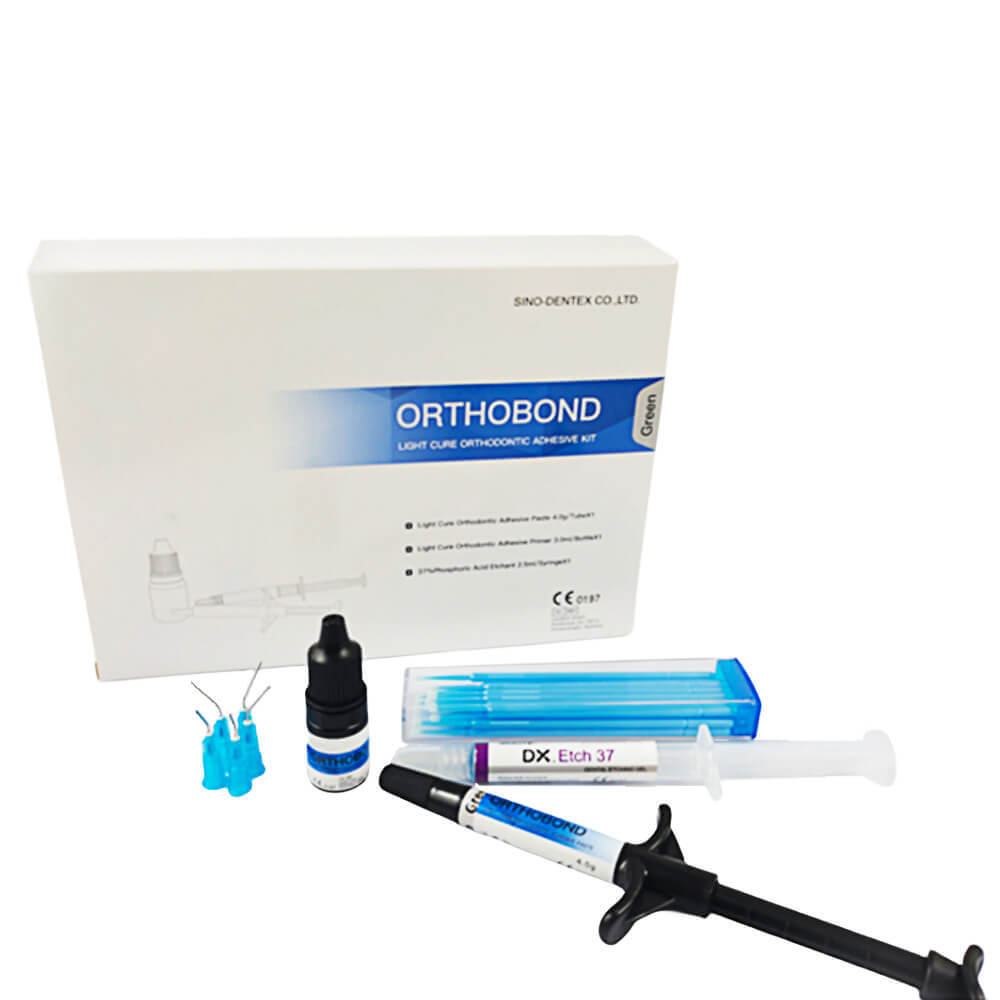 Dental Bonding Orthobond Adhesive Kit - Clear Paste & Primer