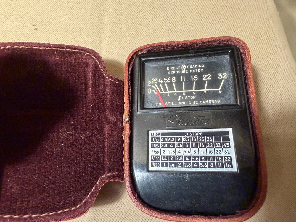 Weston Model 853 Direct Reading Exposure Meter