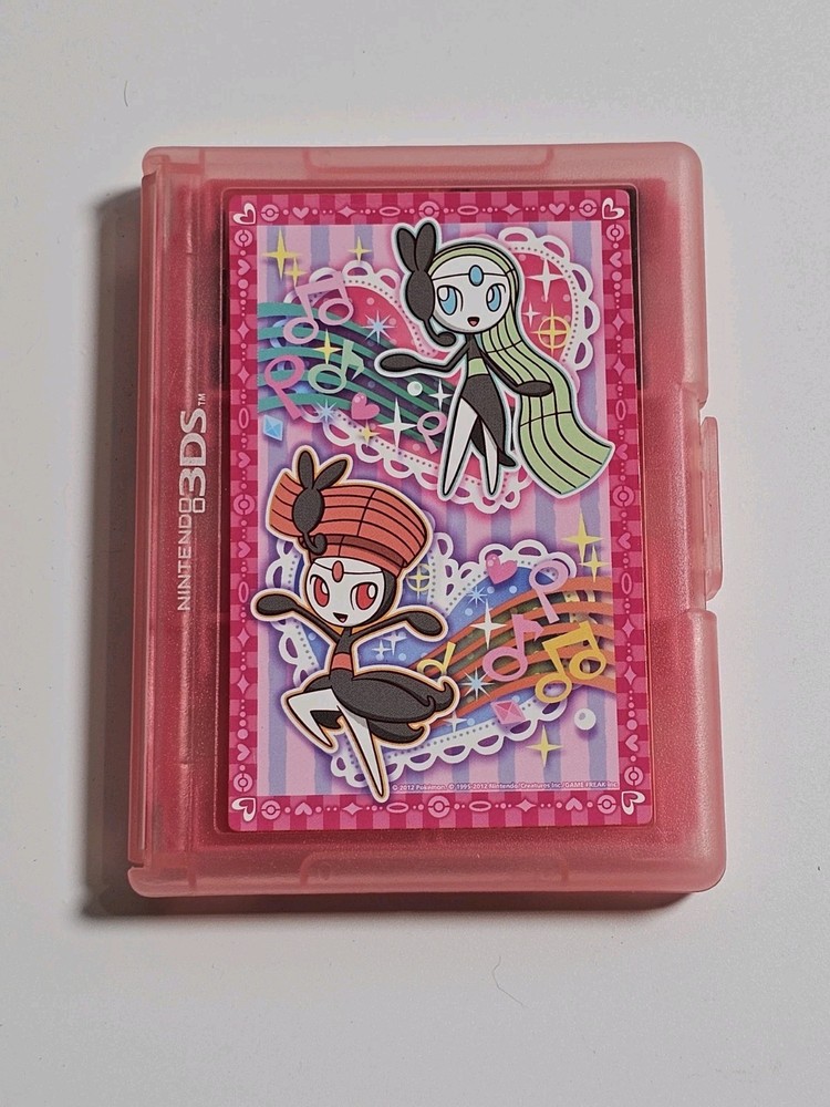 Pokemon Meloetta Cartridge Case Nintendo DS