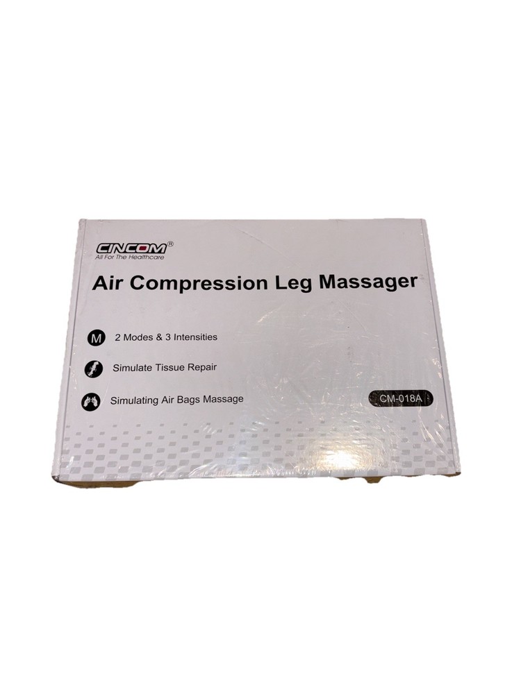 Cincom Air Compression Leg Massager Model CM-018A New