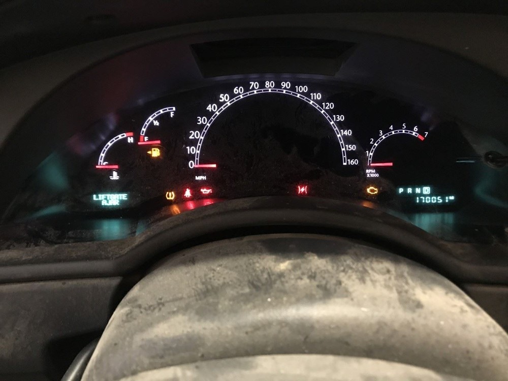 Speedometer Cluster MPH Without Navigation Display Fits 08 PACIFICA 2592675