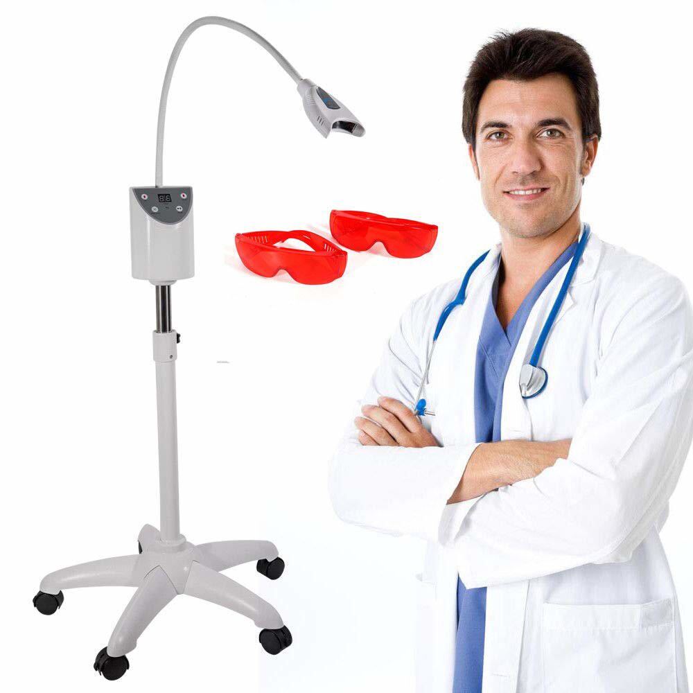 Dental Mobile Teeth Whitening Machine Lamp Bleaching Light Cold LED Accelerator
