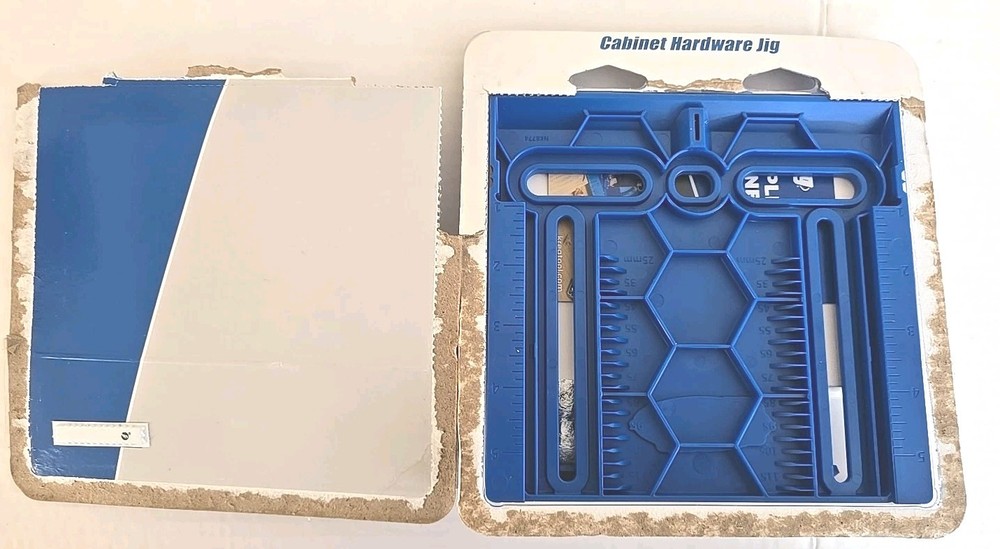 Kreg Jig Adjustable Polymer Cabinet Hardware Pocket Hole Guide KHI-PULL