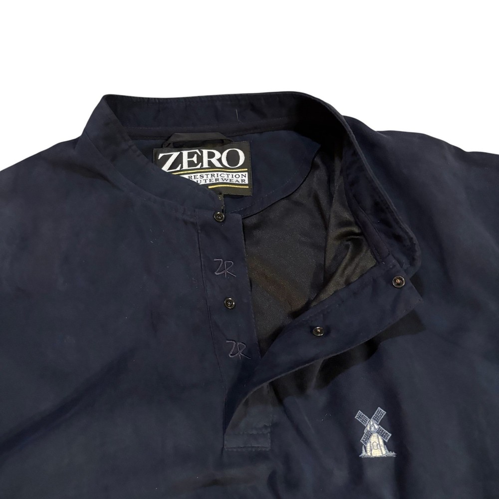 Zero Restriction Golf Outerwear Windbreaker Pullover Mens L Long Sleeve