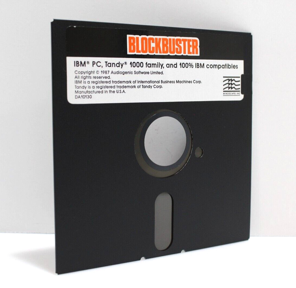 blockbuster - IBM, PC - 5 1/4" Floppy Disk Only