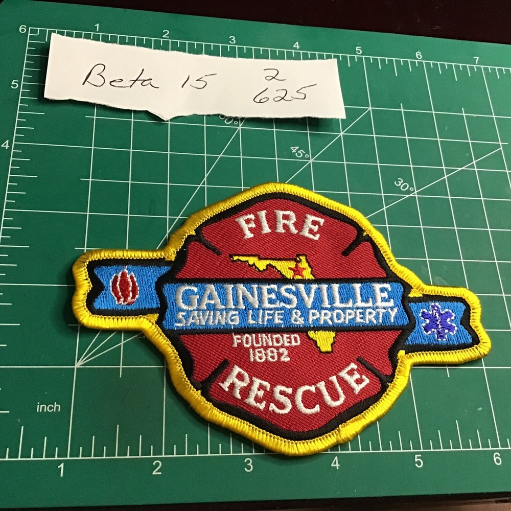 Gainesville FL Fire Department Patch