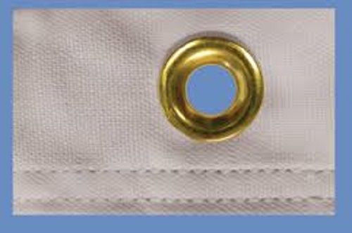 2 PACK - 3x5 Ft SOLID Plain White Printed Polyester Flag Flags 100D FABRIC